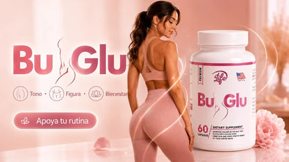 BU-GLU Suplemento reafirmante de busto y glúteos