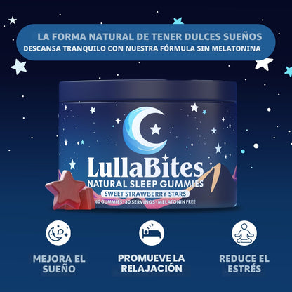 Gomitas naturales para dormir (Sin melatonina)