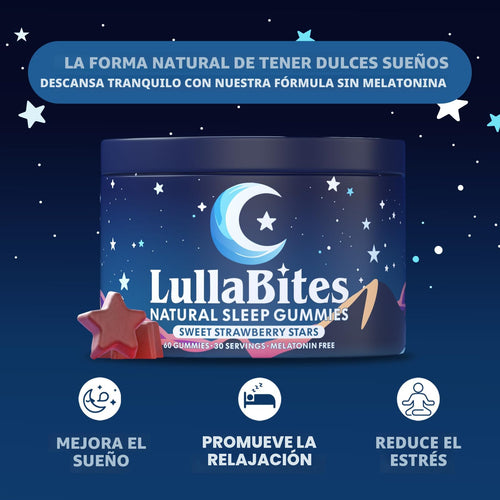 Gomitas naturales para dormir (Sin melatonina)
