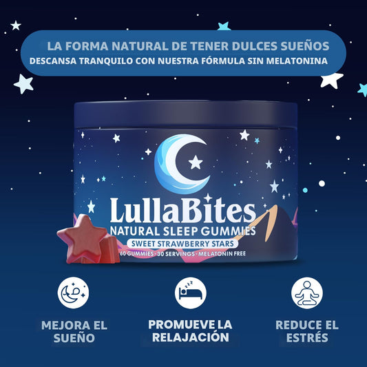 Gomitas naturales para dormir (Sin melatonina)